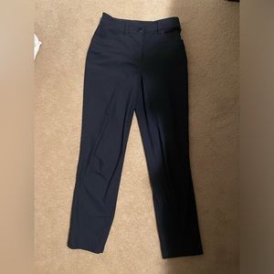 Navy blue Lululemon city sleek dress pants